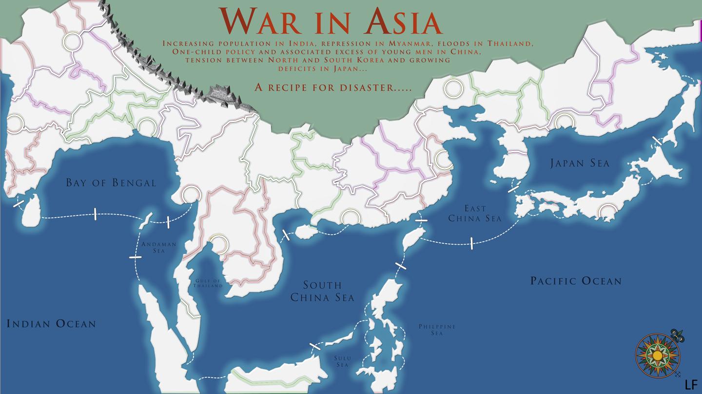 58 War In Southeast Asia Map Map